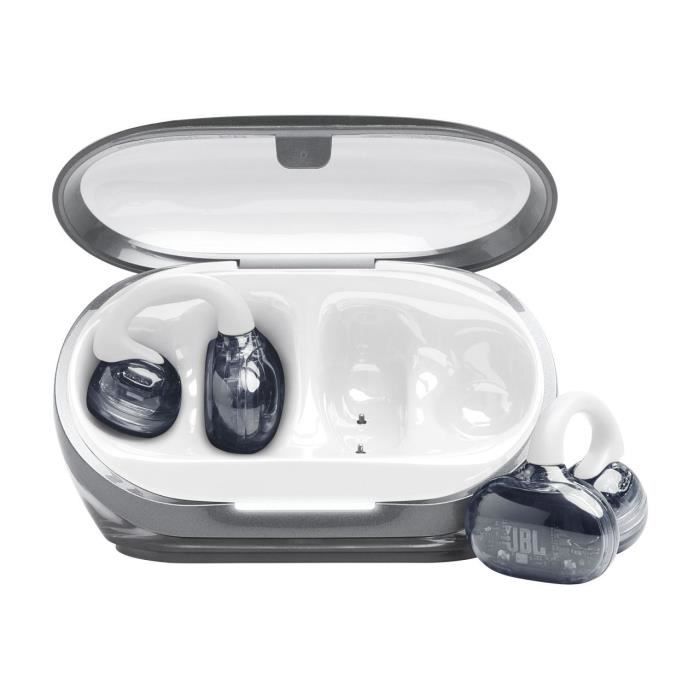 Écouteurs Open-Ear - Sans fil - JBL - Soundgear Clips - Blanc