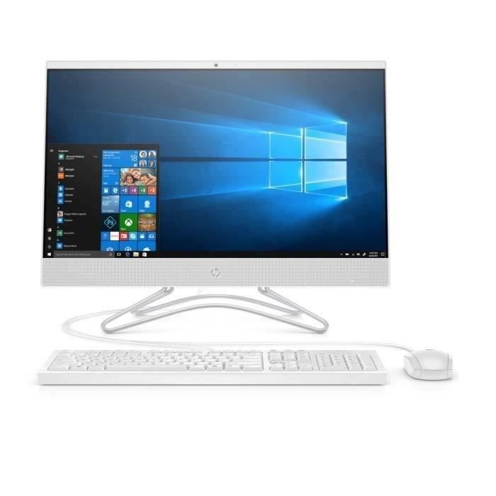 Vente Ordinateur de bureau HP PC All-in-One - 23,8"FHD UWVA - AMD Athlon 300U - RAM 4Go - Stockage 1To - Windows 10 pas cher Vente Ordinateur de bureau HP PC All-in-One - 23,8"FHD UWVA - AMD Athlon 300U - RAM 4Go - Stockage 1To - Windows 10 pas cher