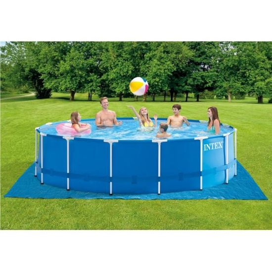 Intex Kit Piscine Tubulaire Ronde Metal Frame 457 2 X 121 92 Cm Achat Vente Piscine Kit Piscine 28242np Cdiscount