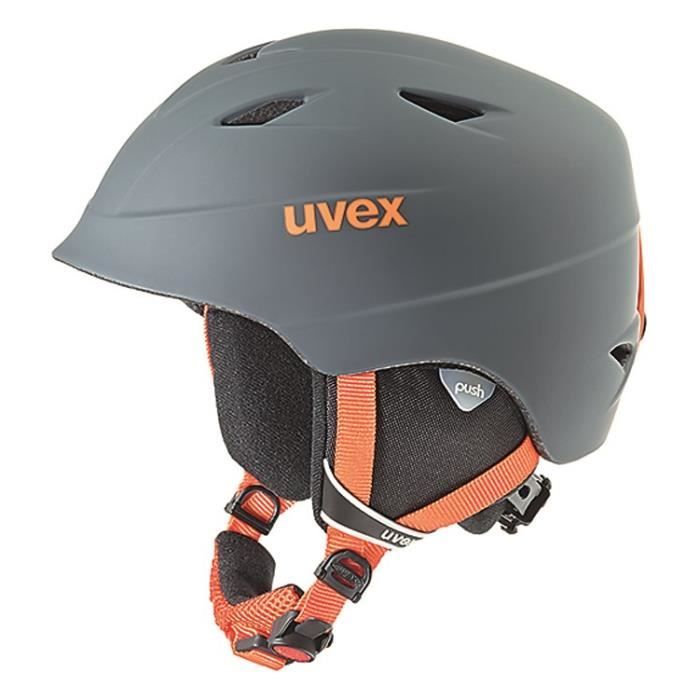 uvex Air Wing - Casque de Vélo Léger pour Enfants - Réglage