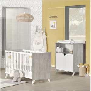 Olivia Sonoma Chambre Bebe Complete Lit 70 140cm Commode Armoire Chene Naturel Cdiscount Puericulture Eveil Bebe Olivia Sonoma Chambre Bebe Complete Lit 70 140cm Commode Armoire Chene Naturel Cdiscount Puericulture Eveil Bebe