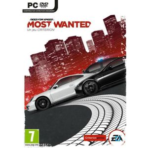 JEU PC NEED FOR SPEED MOST WANTED / Jeu PC