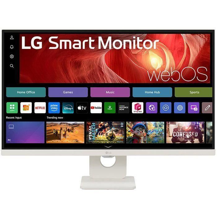 Ecran PC - LG ELECTRONICS - 27 - 4K UHD - 60Hz - Dalle IPS - 5ms - 27U731SA-W