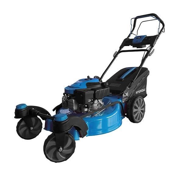 Tondeuse thermique autotractée 4en1 HYUNDAI HTDT512RP - 51 cm - 170 cc - Avec 2 roues directionnelle