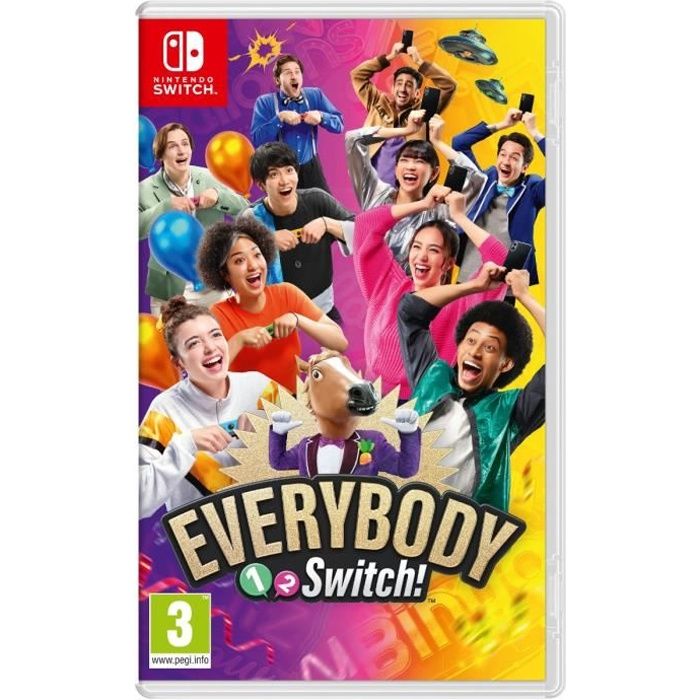 Everybody 1-2-Switch - Édition Standard  Jeu Nintendo Switch - Cdiscount  Jeux vidéo