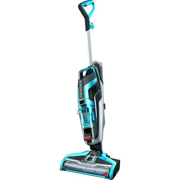 BISSELL Nettoyeur multifonction 3 en 1 CrossWave 17132 - Aspirateur / Nettoyeur / Sécheur 3-en-1 pour sols durs et moquettes État correct - Bissell reconditionné disponible sur Cdiscount Seconde Vie