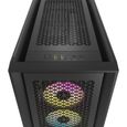 Boitier PC - CORSAIR - iCUE 5000D RGB Airflow - Moyen-tour - 3 ventilateurs AF120 RGB ELITE - Noir-3