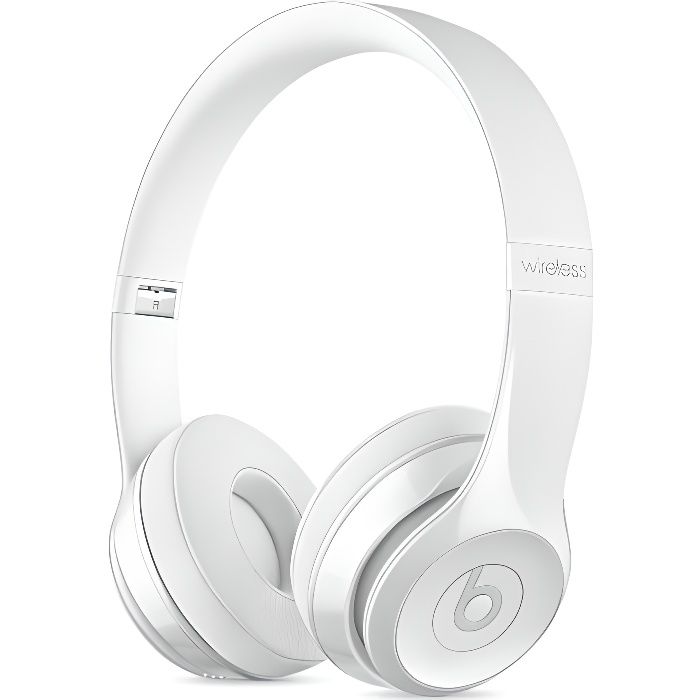 BEATS Solo3 Wireless Casque audio Bluetooth Blanc verni