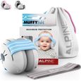 Alpine Baby Muffy Casque Anti bruit bébé Protection Auditive pour bebe et tout-petits - Casque antibruit jusqu'à 36 mois - Améliore-0