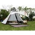 extérieur Imperméable Double Couches Famille Camping Indien tipi Tente Teepee Tente 133-0