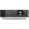 BENQ TK700sTi - Vidéoprojecteur DLP 4K UHD (3840x2160) - 3000 lumens ANSI - HDMI, USB - Android TV - Haut-parleur 5W - Noir et blanc-0