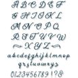 Gabarit d’estampe Sizzix Thinlits « Scripted Alphabet »-0