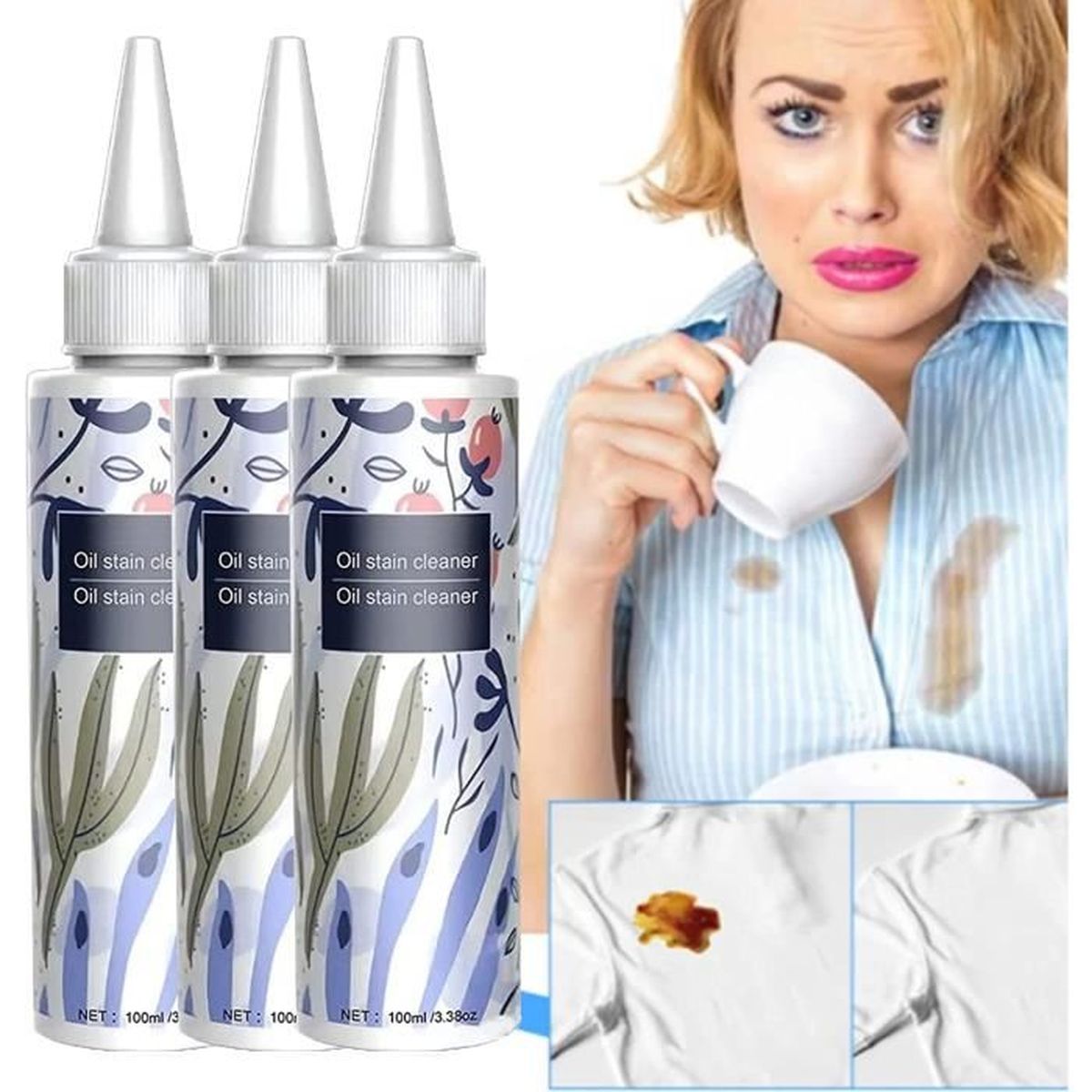 Nml Stain Remover for Clothes, Emergency Stain Rescue Stain Remover