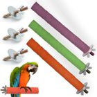 Lot De 12 Perchoirs En Bambou Pour Perroquet - Bâtons De Broyage Des Griffes 15 Cm - Jouet à Mâcher Pour Oiseaux