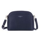Flora Co Paris - Petit Sac Bandoulière Arrondi Multi-poches Femme - Bleu Marine