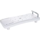 RIDDER Siège et étagère de baignoire avec poignée Blanc A0040101