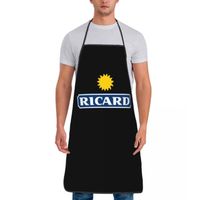 Tablier de cuisine Ricard noir  -  Rick Boutick