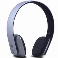 Casque Bluetooth Audio Sans Fil Gris Ultra Léger - August EP636 - Micro, NFC, Discret, Autonomie 12h - Supra Auriculaire Aural