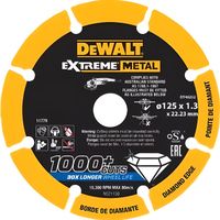 Disque diamant METALMAX Extreme Metal 125 mm DEWALT DT40252