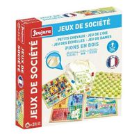 Jeux de société plateaux en bois - JEUJURA - Jeu de plateau - 30 min - Enfant - Coloris Unique