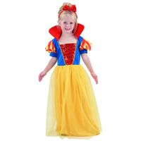 Déguisement princesse - Disney Princesses - Taille 3-4 ans - Robe et serre-tête - Blanc et coloré