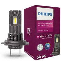 Ampoules LED plug&play rapide Philips Ultinon Access Installation simple et rapide Installation plug-and-play Faisceau lumineux plu