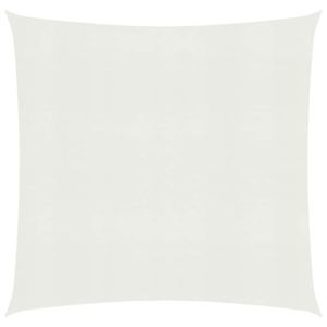 VOILE D'OMBRAGE Voile d ombrage 160 g/m² PEHD 2,5 x 2,5 m blanc