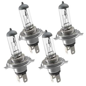 Pack De 10 Ampoules H4 DIAMAX E2012L - 12V 60/55W Pour Phares Voiture - Compatible P43T