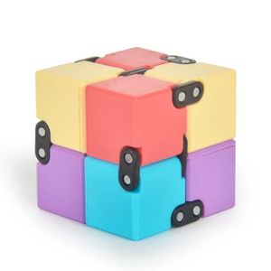 CUBE ÉVEIL Quatre couleurs - Rubix Cube magique illimité, Déc
