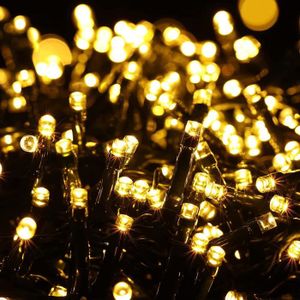 GUIRLANDE D'EXTÉRIEUR Guirlande Lumineuse de Noël, 1000 LED Guirlande Lu
