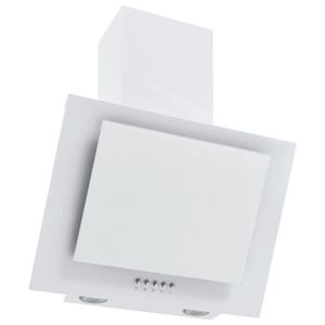 Hotte De Cuisine Incline Blanc Achat Vente Pas Cher