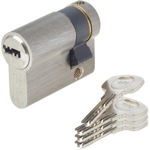 Fixation arrière Suchinm Kit de Verrouillage de poignée en T 2# poignée de Verrouillage en T Boîte de Serrure de Porte de Garage avec clés pour remorque