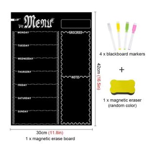 Tableau Noir Blackboard Magnétique Réfrigérateur Memo Board Mickey Mouse 