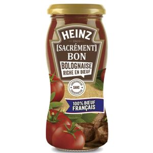 SAUCE PÂTE ET RIZ HEINZ Sauce Pâtes Bolognaise riche en Boeuf - 240 