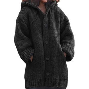 Grosse veste sale en laine femme