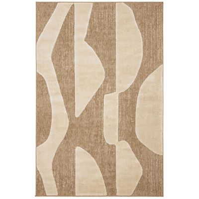 Tapis DE LUXE moderne 2082 Ornement vintage - Structural crème / griss