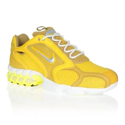NIKE Baskets Air Zoom Spiridon Cage 2 Jaune Mixte Jaune Cdiscount Chaussures