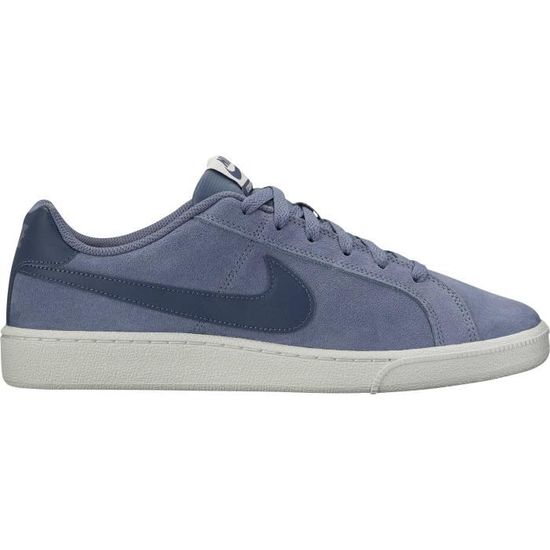 NIKE Baskets Court Royale Suede Homme Gris Gris Cdiscount Sport