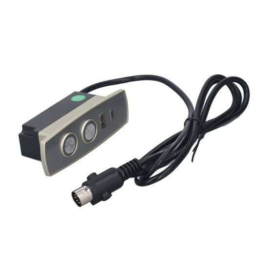 Contrôleur électrique de canapé à 2 boutons, télécommande électrique de rechange pour fauteuil Contrôleur électrique de canapé à 2 boutons, télécommande électrique de rechange pour fauteuil