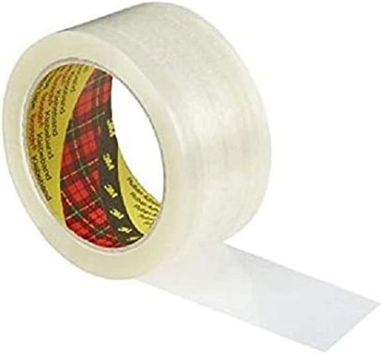 Scotch Transparent Large Scotch BP973 Pack De 6 Rouleaux De Ruban Polypropylène Classic 50 Mm X Scotch Transparent Emballage