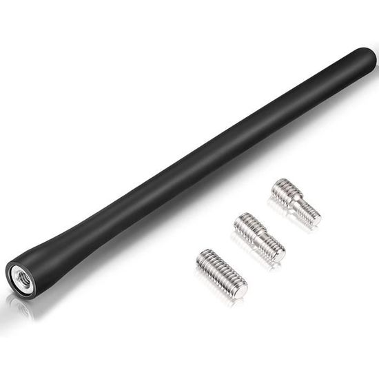Ahlsen Antenne Radio Voiture Auto Courte Amplifiée Autoradio, 176CM