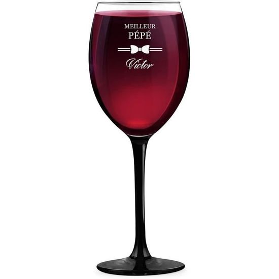 Verre à Vin Personnalisé Maverton 30cl - Gravure Laser Cadeau Homme Élégant