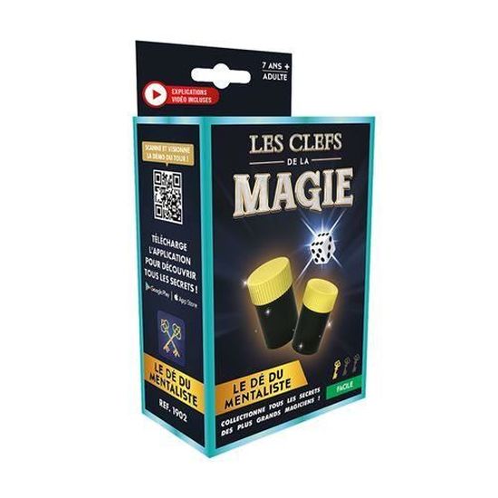 Le Dé du Mentaliste - Les Clefs de la Magie - Tour de magie pour adulte -  20 min de jeu - Cdiscount Jeux - Jouets