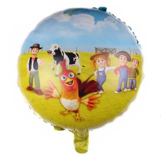 1 jeu - ballons Zenon pour fête, bannière joyeux anniversaire, bannière