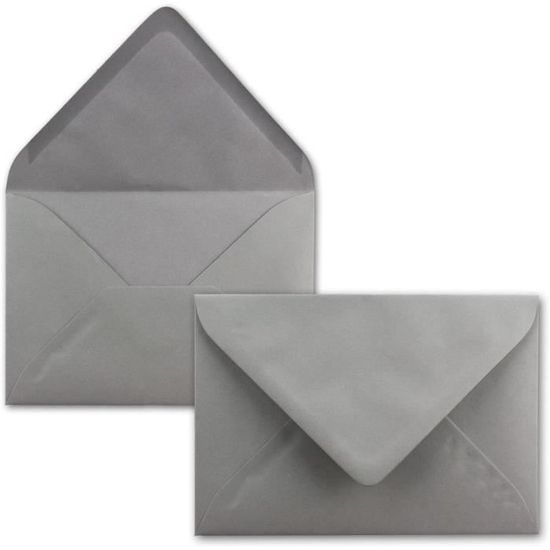 Lot De 100 Enveloppes B6 - 17,5 X 12,5 Cm - Vert Pin - Fermeture Humide Avec Rabat Pointu - 120 G/m² - Pour Mariage, Cartes De Vœux, Invitations