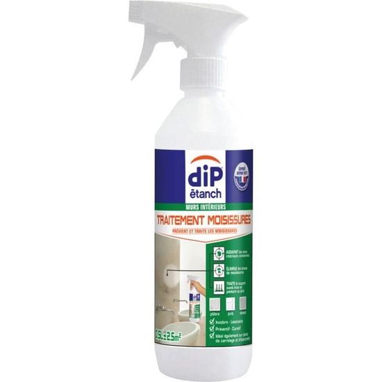 Dip anti moisissures 0.5l incolore - Cdiscount Au quotidien