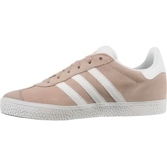 adidas gazelle blanche et rose