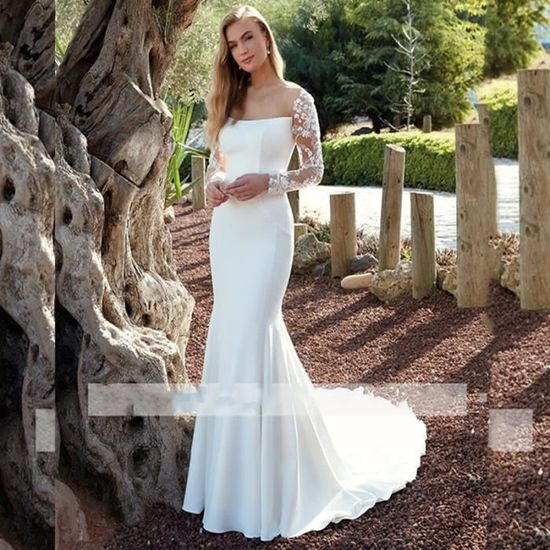 Robe manche bateau top
