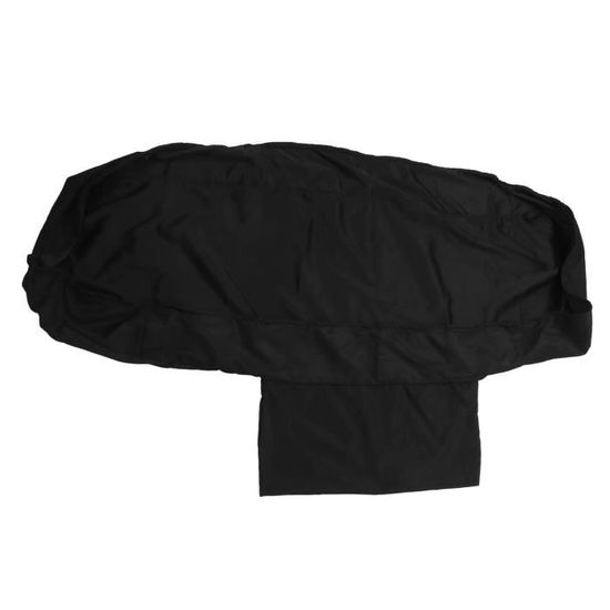 Housse Anti-poussière Pour Piano 88 Touches – Noire, Étanche, Lavable (Helweet)