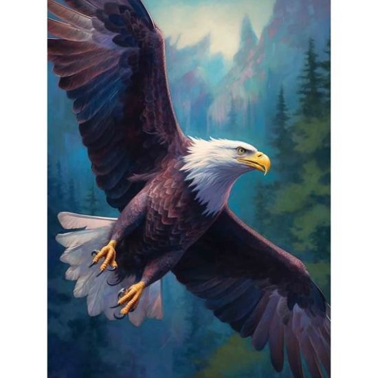 Hoobee 5D DIY Cheval Diamond Painting Grande Taille, Diamond Painting